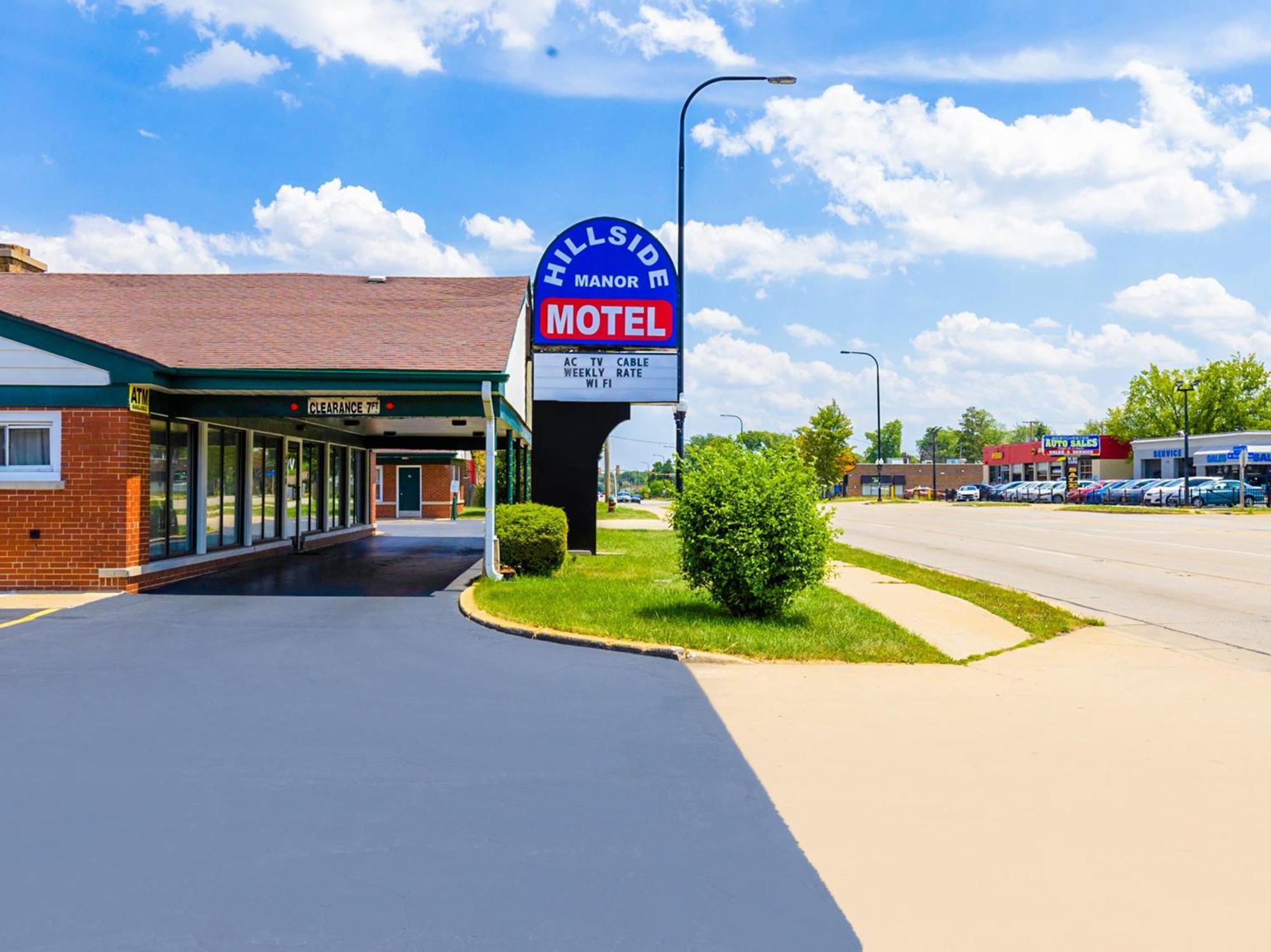Manor Motel By Oyo Near Oak Brook Chicago Westchester Hillside Extérieur photo